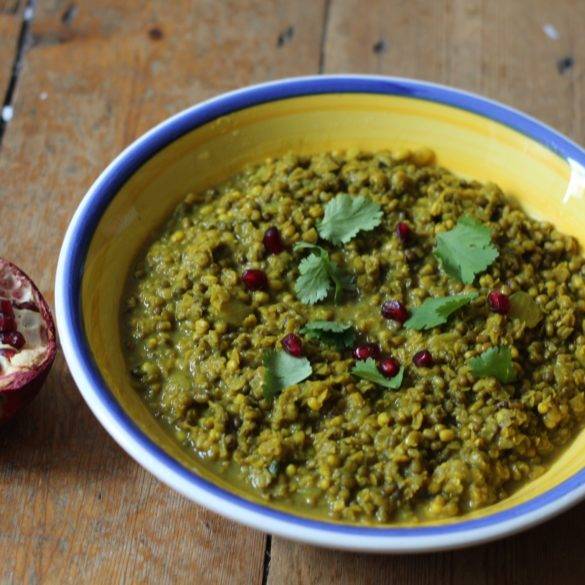 Caption of Mung Bean Lentil Curry. Image by Edward Daniel (c).