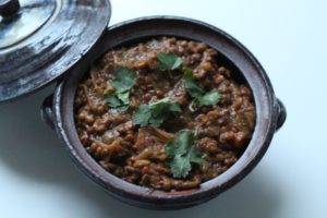 Caption of Tamarind Brown Lentils. Image by Edward Daniel (c).