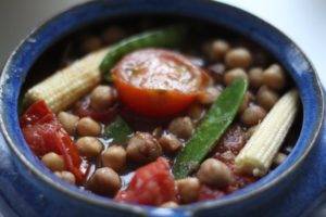 Caption of Middle Eastern Chickpeas. Image by Edward Daniel (c).