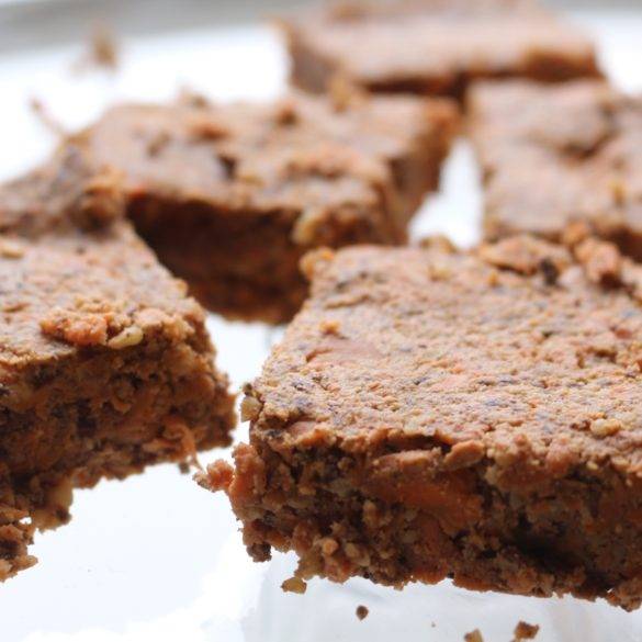 Caption of Raw Chocolate Walnut and Sweet Potato Bites. Image by Edward Daniel (c).