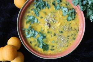 Caption of Cassava and Orange Peel Curry. Image by Edward Daniel (c).