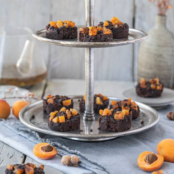 Apricot Baobab Chocolate Brownies is vegan and gluten-free. Image by Edward Daniel (c).