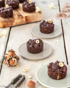 Caption of Double Chocolate Hazelnut Brownies. Image by Edward Daniel (c).