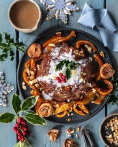 Caption of Vegan Christmas Pudding. Image by Edward Daniel (c).