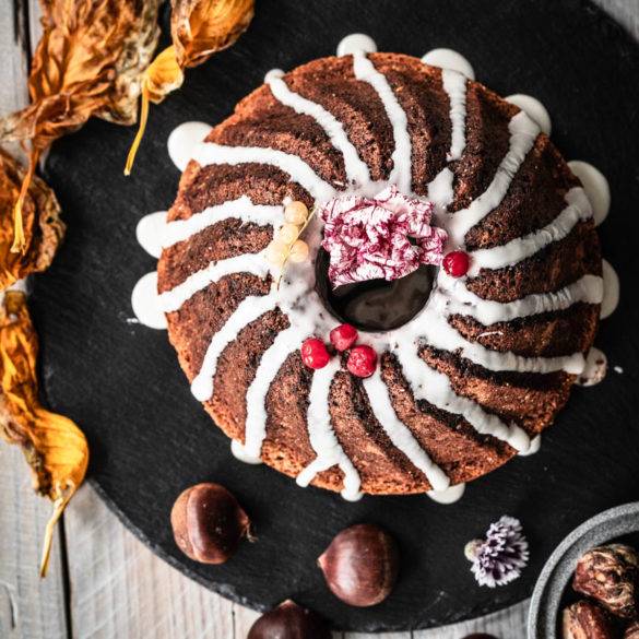 Caption of Chestnut Bundt Cake. Image by Edward Daniel (c).