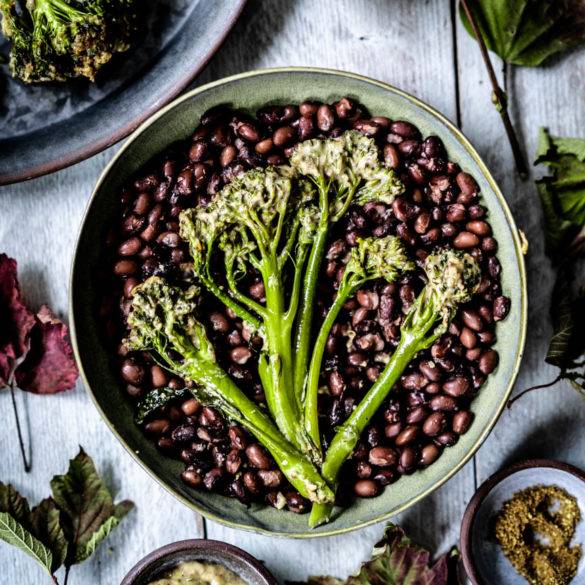 Caption of Mustard Garam Marsala Broccoli. Image by Edward Daniel (c).