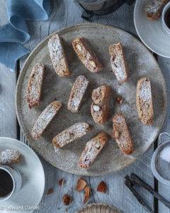 Caption of Vegan Almond Biscotti. Image by Edward Daniel (c).