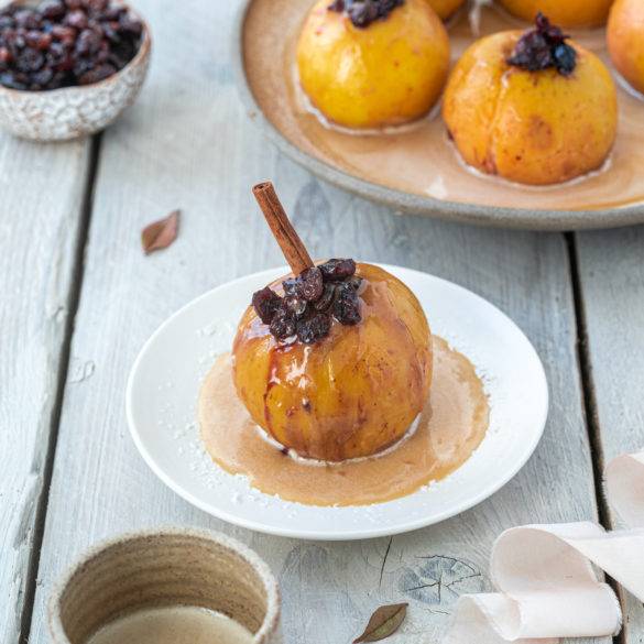 Caption of Baked Stuffed Apples. Image by Edward Daniel (c).