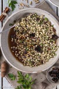Persian Tamarind Lime Sprouted Mung Beans is vegan and raw. Image by Edward Daniel (c).