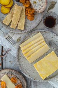 Vegan Cheddar Cheese is paleo and gluten-free. Image by Edward Daniel (c).